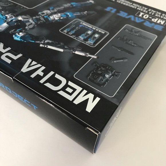 Mecha Project MP 01 Brave 13 Team Mecha Army Robot Action Figure New - Picture 12 of 15